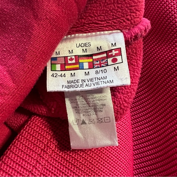 Spyder Virtue Full-Zip Core Sweater in Pink, M - Picture 11 of 14